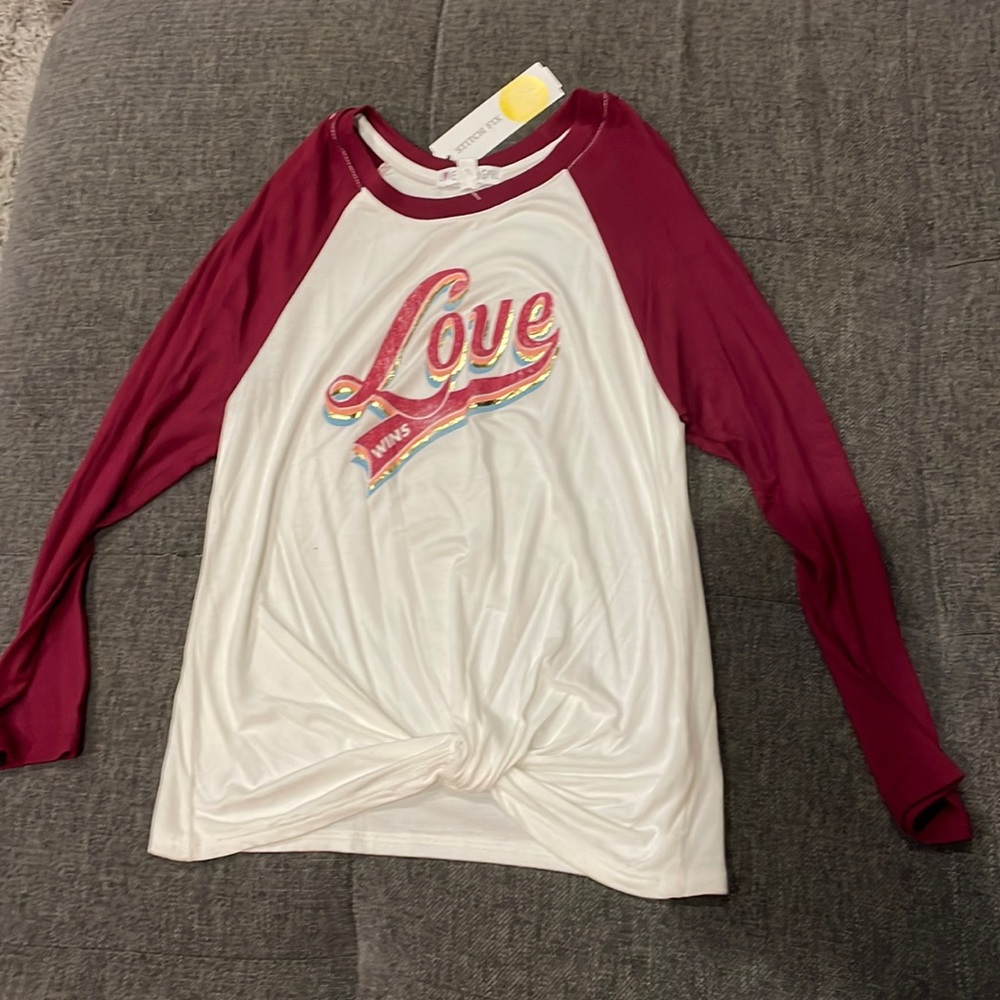 Love Wins long sleeve shirt